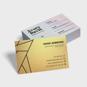 Luxury business cards